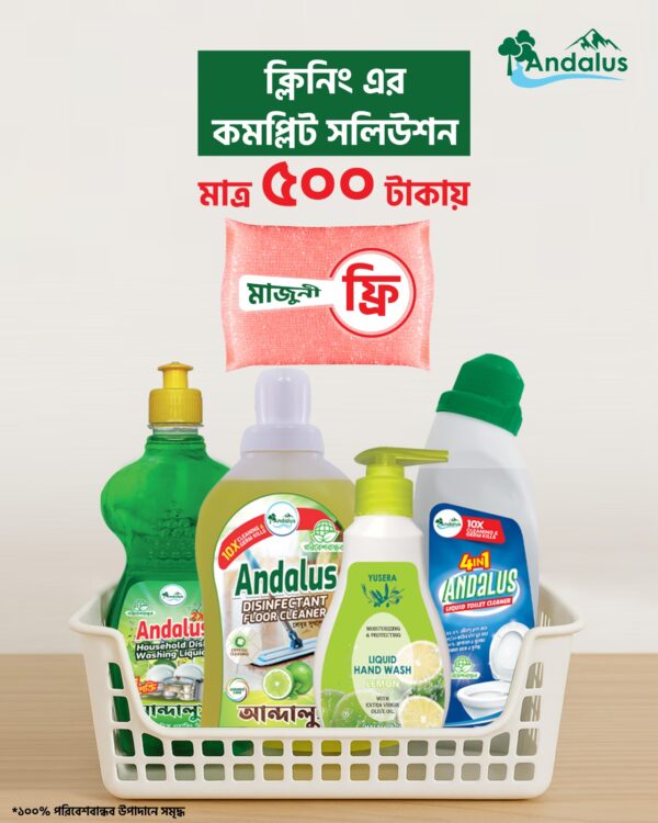 Complete Cleaning Combo - 500 Taka + মাজুনী ফ্রি